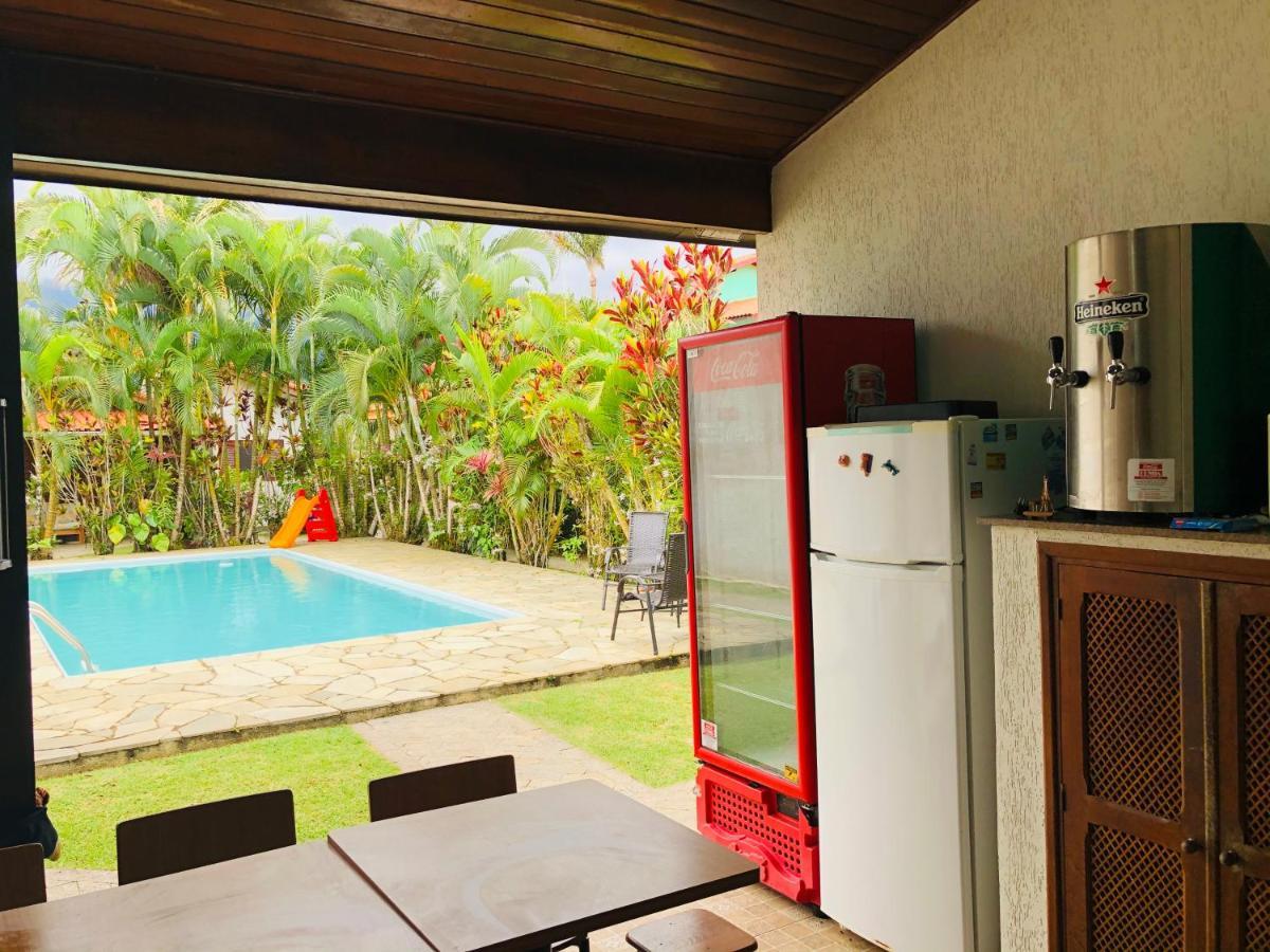 Casa De Praia Estilosa Com Piscina No Condominio-Litoral Norte ベルチオガ エクステリア 写真